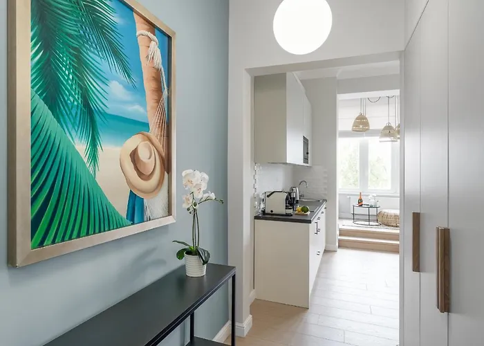 Апартаменты Sanhaus - Playa 1 - Z Widokiem Na Morze Przy Samej Plazy Сопот